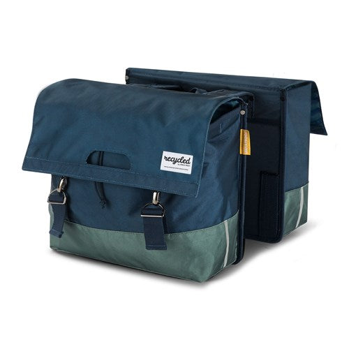 Afbeelding laden in galerijviewer, Urban Proof 40L dubbele fietstas - blauw groen
