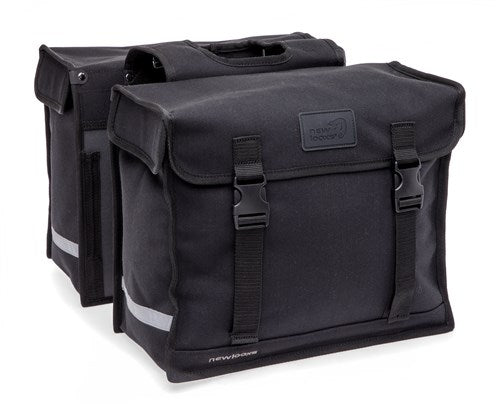 Afbeelding laden in galerijviewer, Burgers - new looxs tas new looxs double pannier deluxe zwart | 46l
