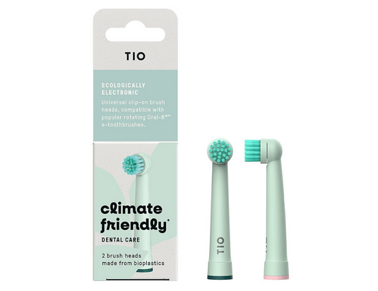 Tio oral-b opzetborstel bio-based - 2 st.