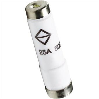 Hager zekering ndz 25a traag 500v codering geel | 10 stuks