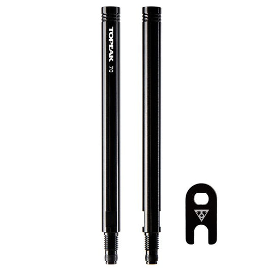 Topeak ventiel verlenger set frans 70mm