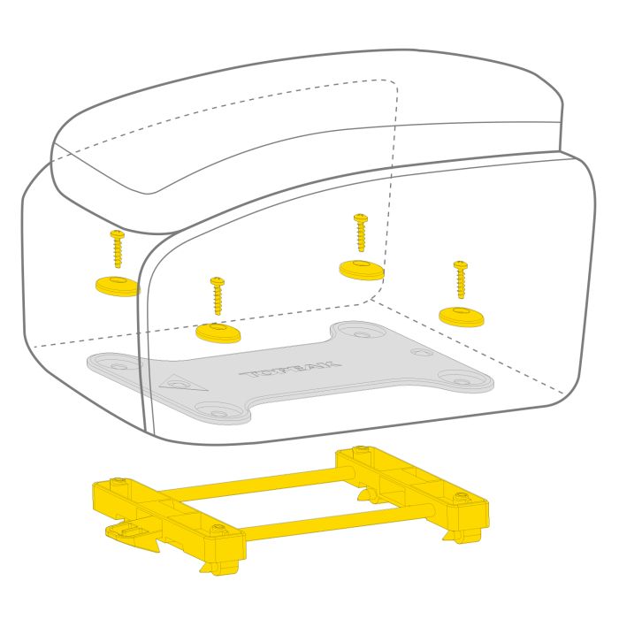 Afbeelding laden in galerijviewer, Topeak mtm trunkbag dxp (mik - racktime)
