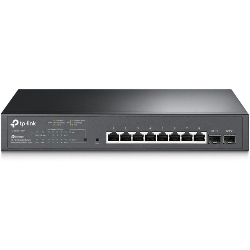 Afbeelding laden in galerijviewer, Abi schakelaar tp-link tl-sg2210mp zwart
