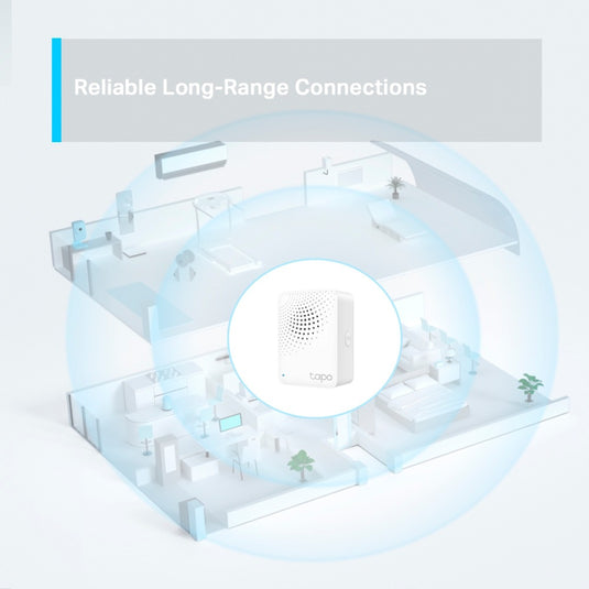 Tp-link tapo h100 smart hub- met bel