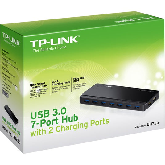 TP-Link UH720 USB 3.0 Hub met 7 aansluitingen