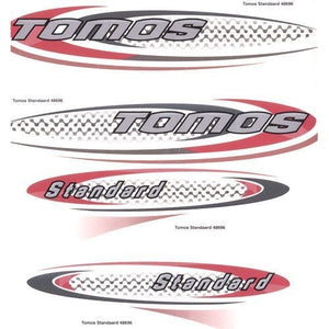 Tomos transfer-set standaard rood
