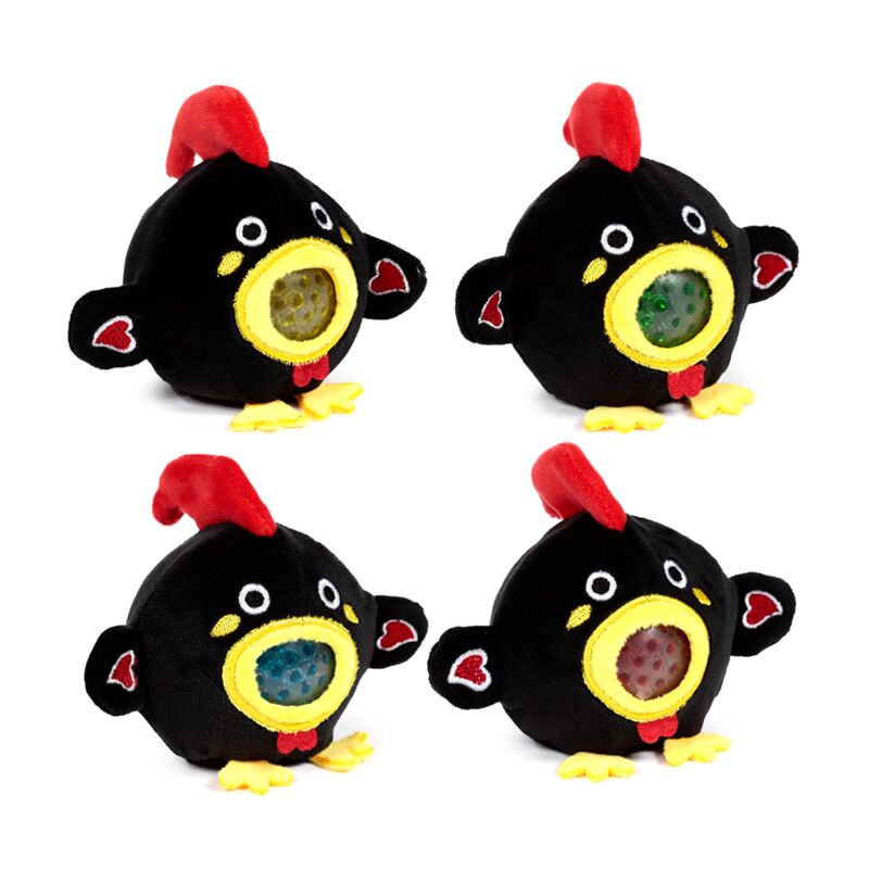 Afbeelding laden in galerijviewer, Queasy squeezies galo de barcelos knijpspeelgoed
