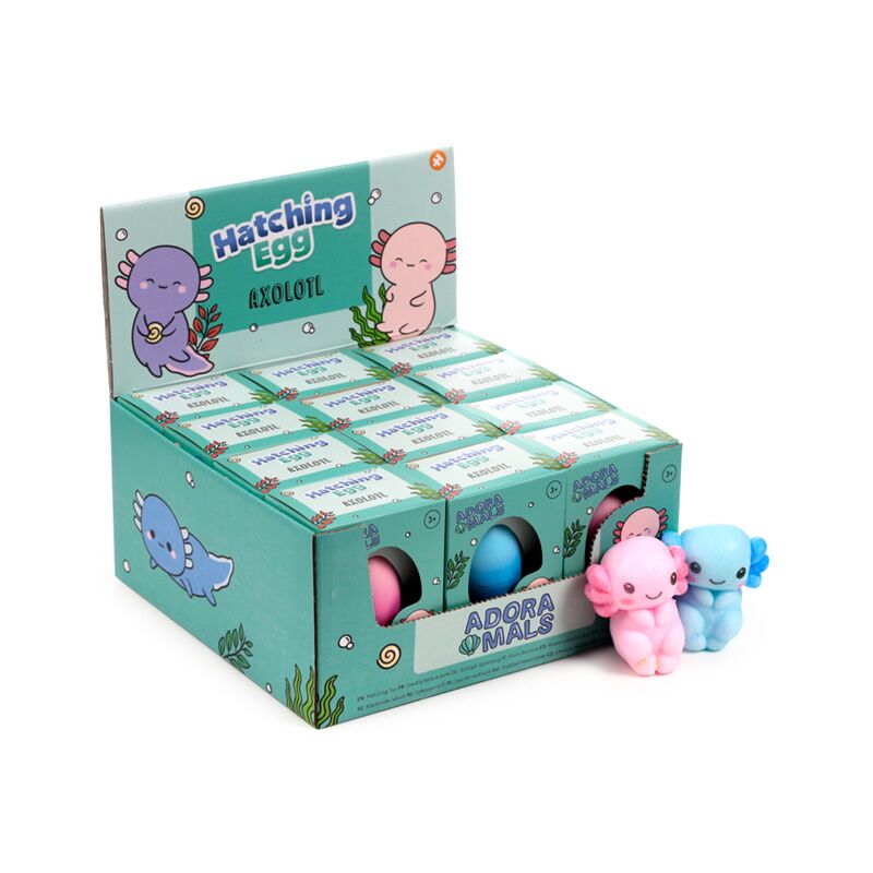 Afbeelding laden in galerijviewer, Adoramals maddie de axolotl uitkomend ei
