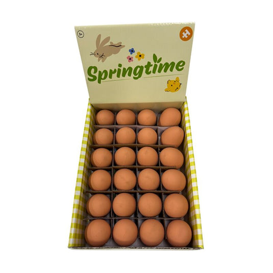 Springtime lente stuiterend rubber ei