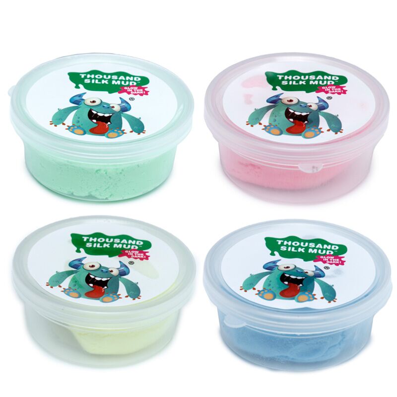 Afbeelding laden in galerijviewer, Glow in the dark monster klei putty
