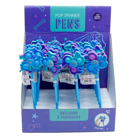 Dinosaurus eenhoorn spinner fidget pen