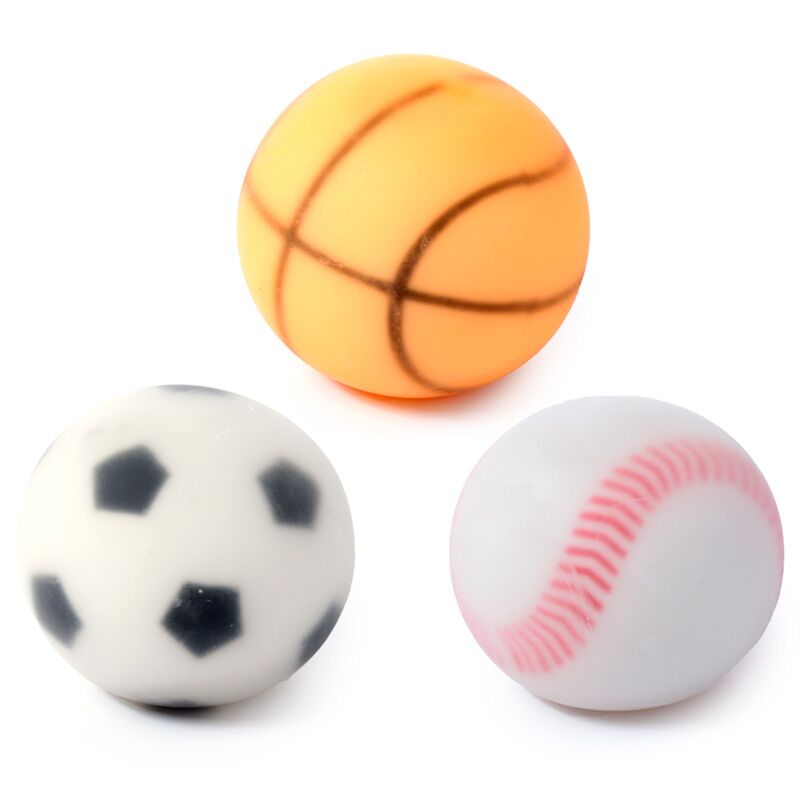 Afbeelding laden in galerijviewer, Knijpbare zachte sport bal 6.5cm
