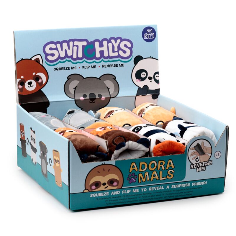 Afbeelding laden in galerijviewer, Switchlys adoramals panda rode panda koala luiaard speelgoed
