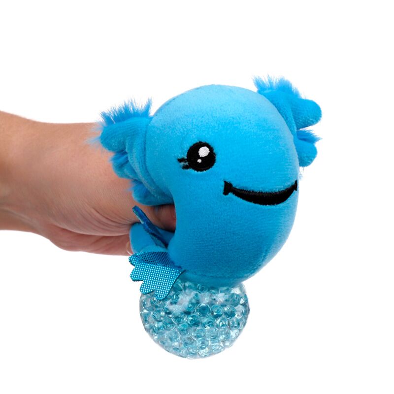 Afbeelding laden in galerijviewer, Queasy squeezies axolotl (salamander) knijp speelgoed
