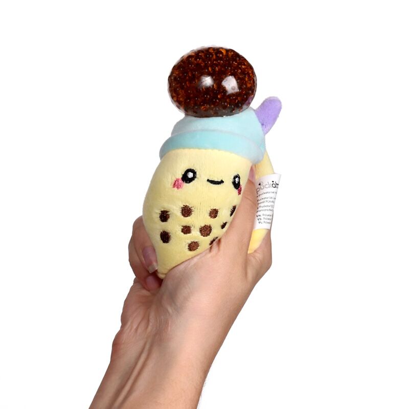 Afbeelding laden in galerijviewer, Queasy squeezies foodiemals bubble tea knijp speelgoed
