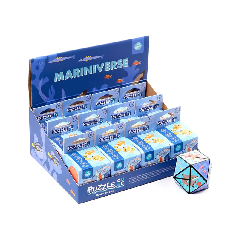 Afbeelding laden in galerijviewer, Mariniverse puzzel kubus speelgoed
