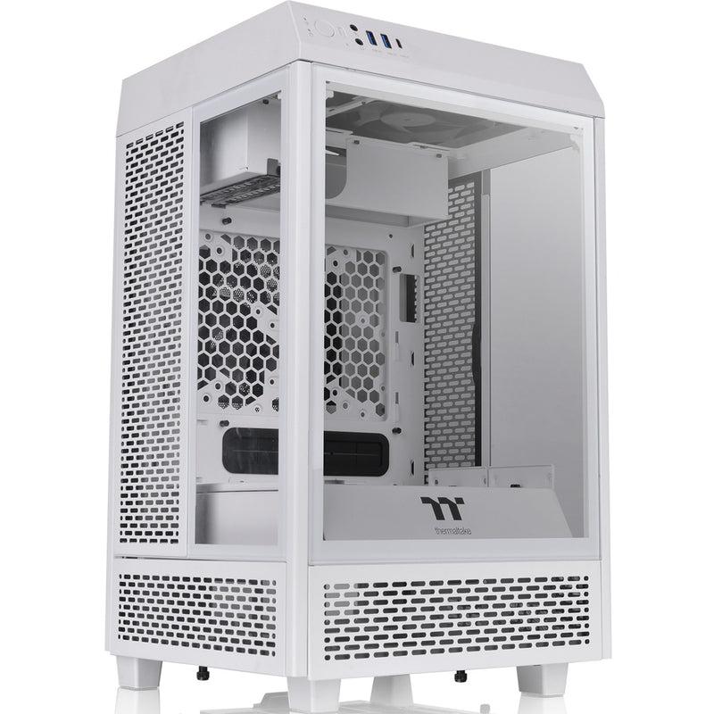 Afbeelding laden in galerijviewer, Thermaltake The Tower 100 Mini Tower Snow
