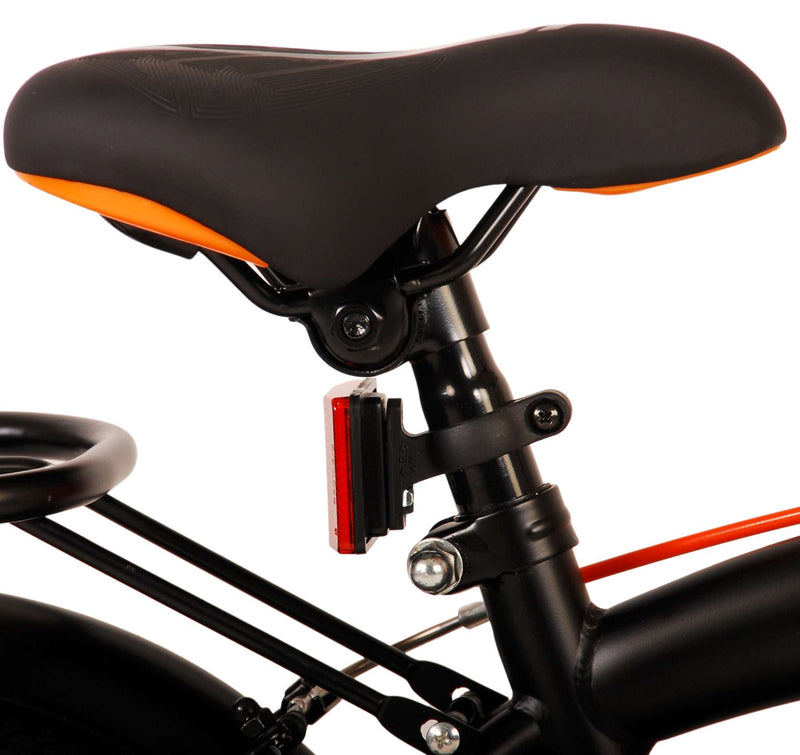 Afbeelding laden in galerijviewer, Volare Thombike Kinderfiets - Jongens - 12 inch - Zwart Oranje - Twee Handremmen
