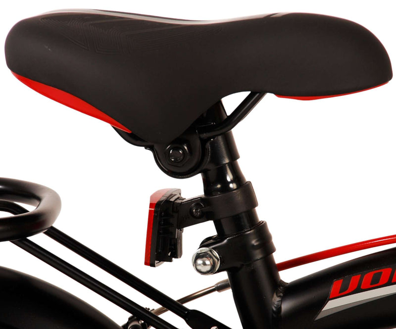 Afbeelding laden in galerijviewer, Volare Thombike Kinderfiets Jongens 12 inch Zwart Rood Twee Handremmen
