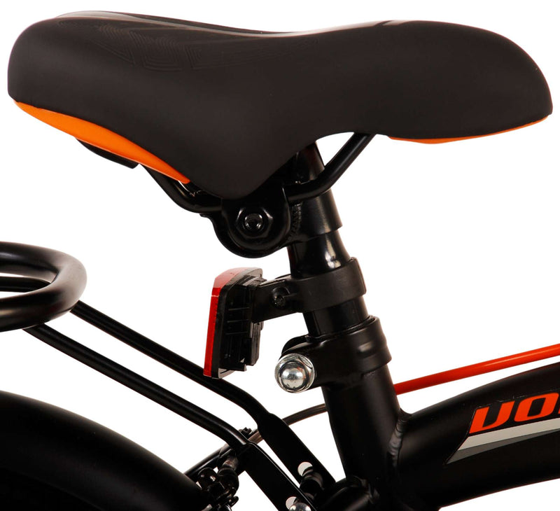 Afbeelding laden in galerijviewer, Volare Thombike Kinderfiets Jongens 14 inch Zwart Oranje Twee Handremmen
