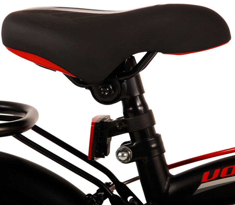 Afbeelding laden in galerijviewer, Volare Thombike Kinderfiets Jongens 14 inch Zwart Rood Twee Handremmen
