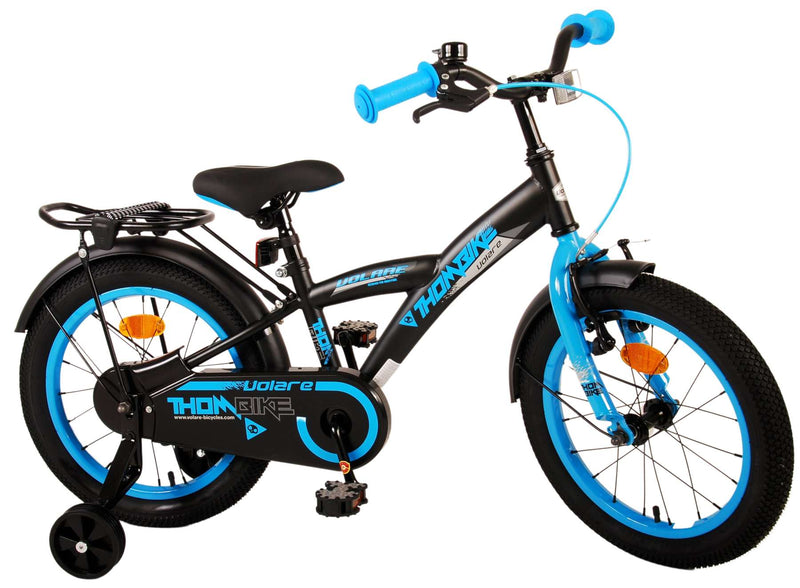 Afbeelding laden in galerijviewer, Volare Thombike Kinderfiets - Jongens - 16 inch - Zwart Blauw
