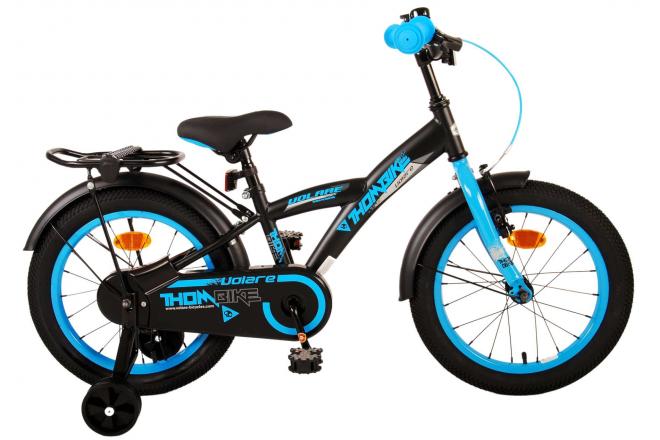 Afbeelding laden in galerijviewer, Volare Thombike Kinderfiets - Jongens - 16 inch - Zwart Blauw
