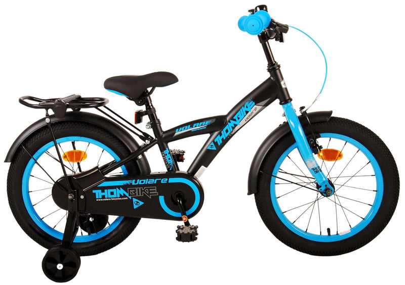 Afbeelding laden in galerijviewer, Volare Thombike Kinderfiets - Jongens - 16 inch - Zwart Blauw
