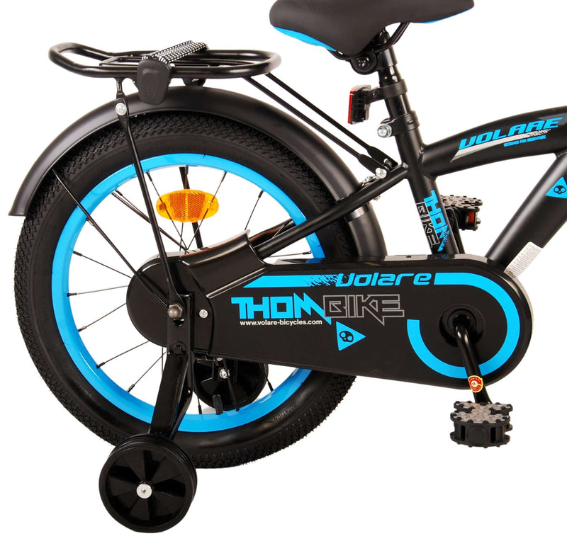 Afbeelding laden in galerijviewer, Volare Thombike Kinderfiets - Jongens - 16 inch - Zwart Blauw
