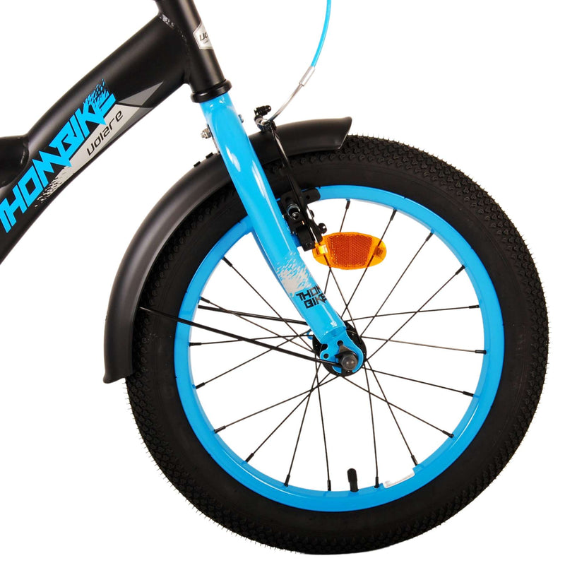 Afbeelding laden in galerijviewer, Volare Thombike Kinderfiets - Jongens - 16 inch - Zwart Blauw

