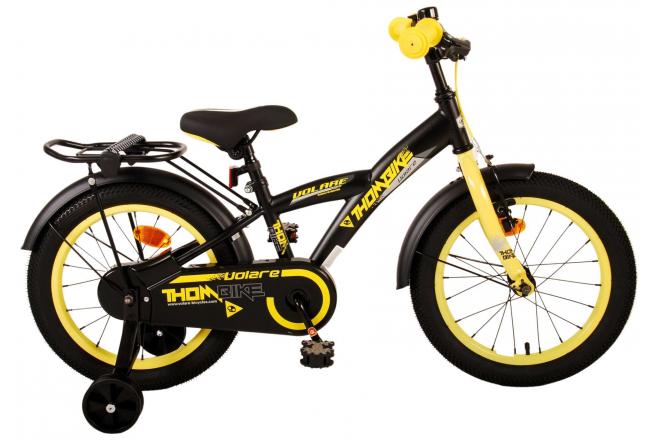 Afbeelding laden in galerijviewer, Volare Thombike Kinderfiets - Jongens - 16 inch - Zwart Geel
