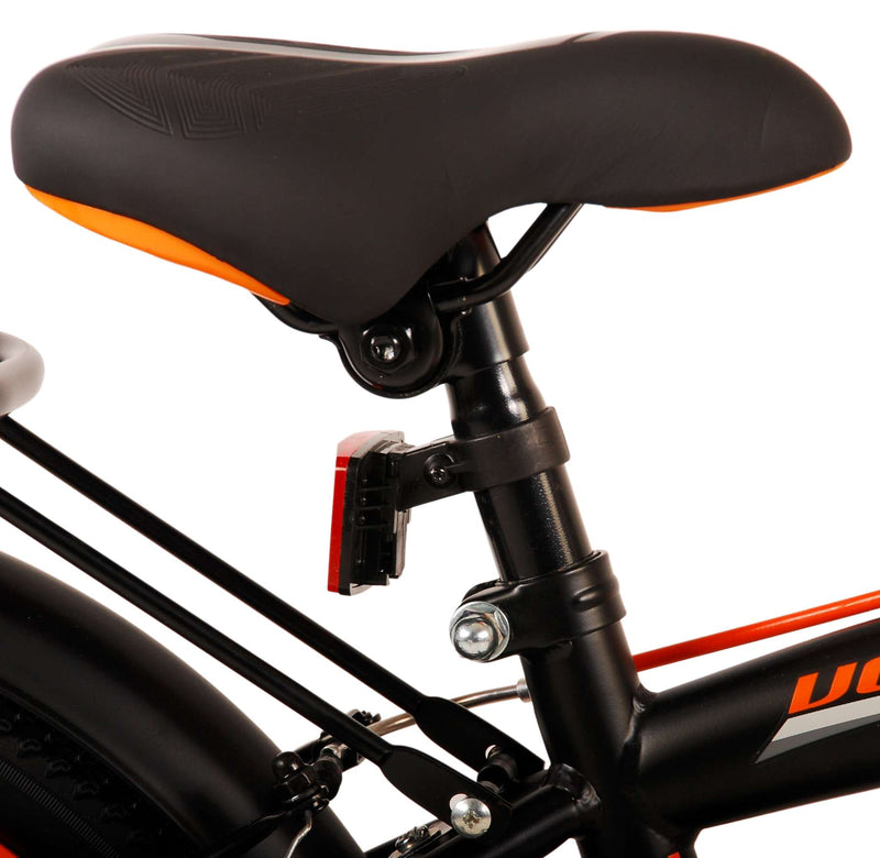 Afbeelding laden in galerijviewer, Volare Thombike Kinderfiets Jongens 16 inch Zwart Oranje Twee Handremmen
