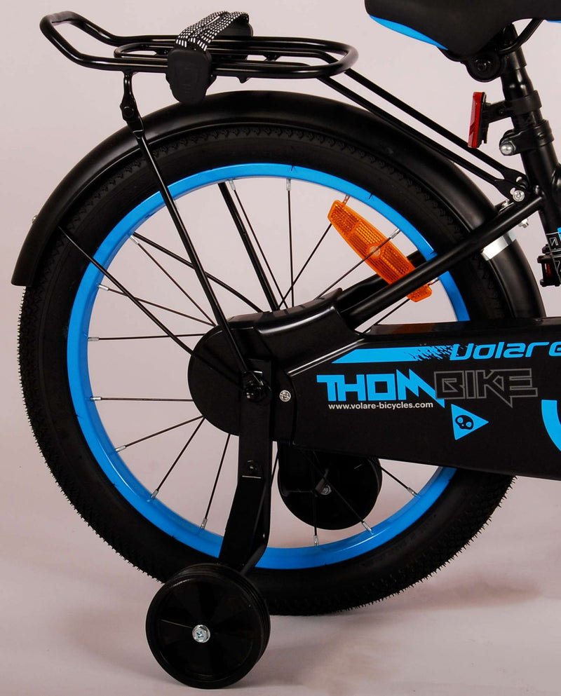 Afbeelding laden in galerijviewer, Volare Thombike Kinderfiets - Jongens - 18 inch - Zwart Blauw

