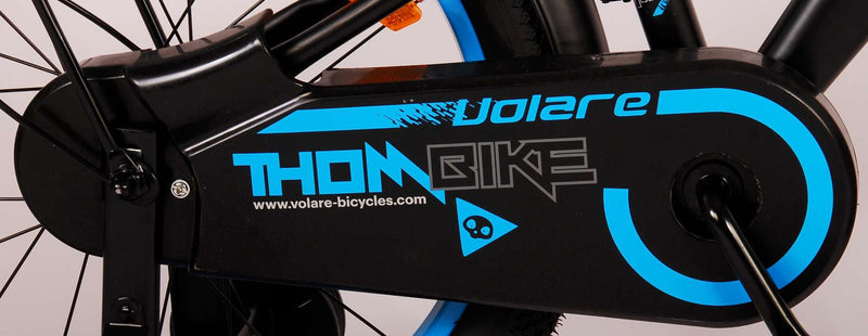 Afbeelding laden in galerijviewer, Volare Thombike Kinderfiets - Jongens - 18 inch - Zwart Blauw
