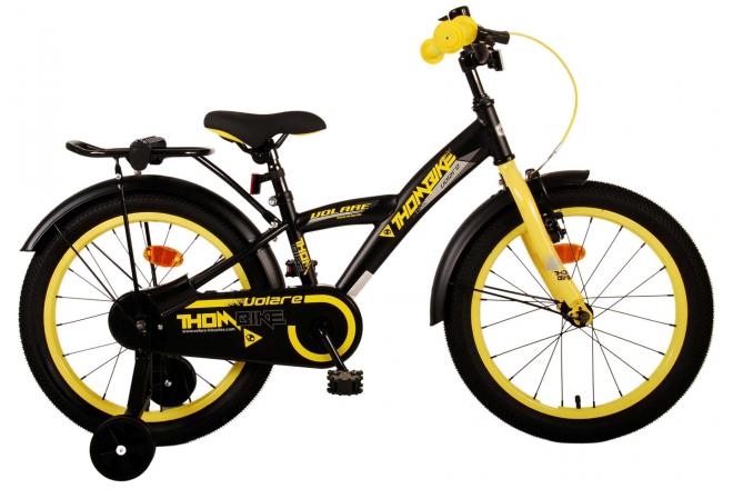 Afbeelding laden in galerijviewer, Volare Thombike Kinderfiets Jongens 18 inch Zwart Geel
