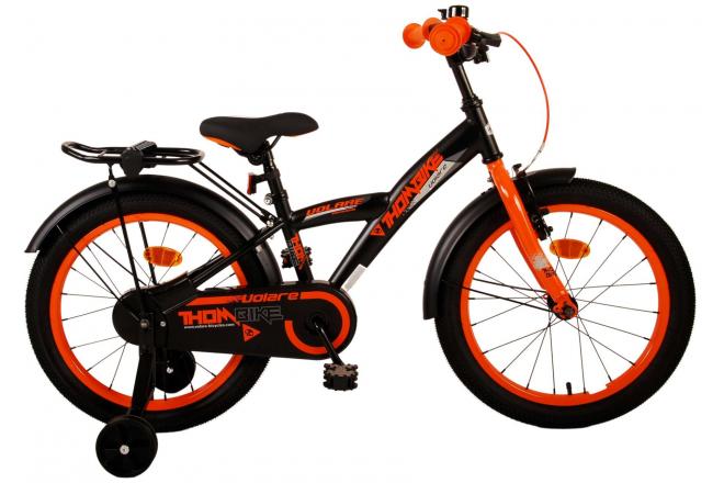 Afbeelding laden in galerijviewer, Volare Thombike Kinderfiets Jongens 18 inch Zwart Oranje
