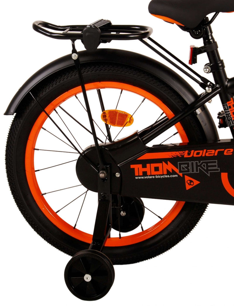 Afbeelding laden in galerijviewer, Volare Thombike Kinderfiets Jongens 18 inch Zwart Oranje
