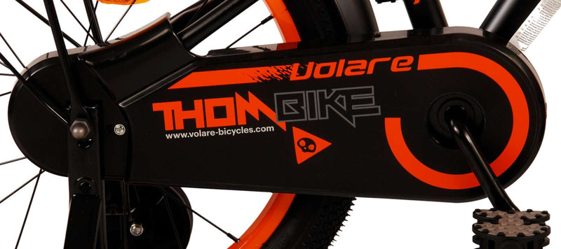 Afbeelding laden in galerijviewer, Volare Thombike Kinderfiets Jongens 18 inch Zwart Oranje
