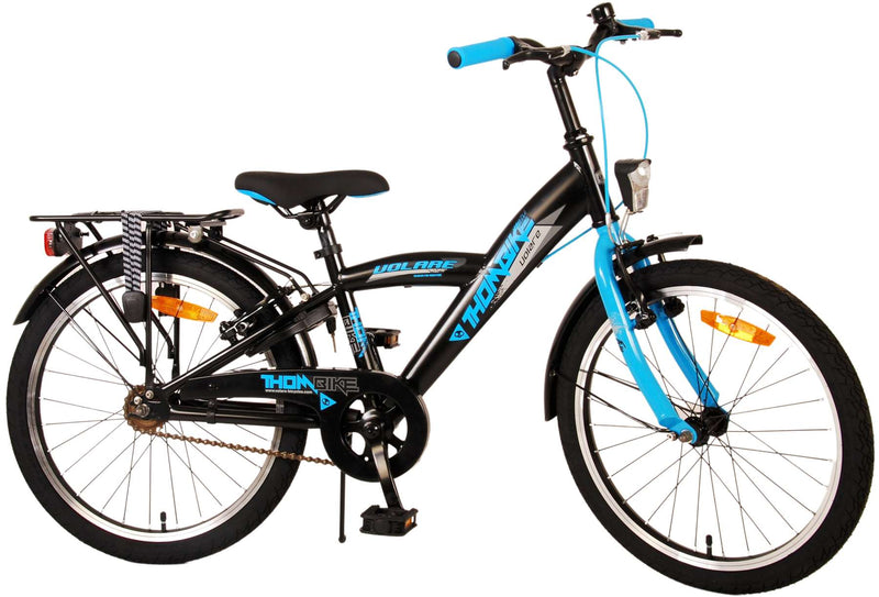 Afbeelding laden in galerijviewer, Volare Thombike Kinderfiets Jongens 20 inch Zwart Blauw Twee Handremmen
