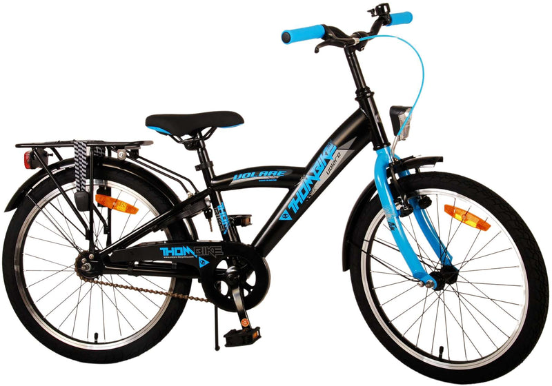 Afbeelding laden in galerijviewer, Volare Thombike Kinderfiets - Jongens - 20 inch - Zwart Blauw
