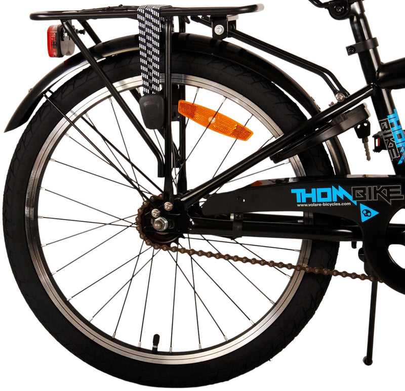 Afbeelding laden in galerijviewer, Volare Thombike Kinderfiets - Jongens - 20 inch - Zwart Blauw
