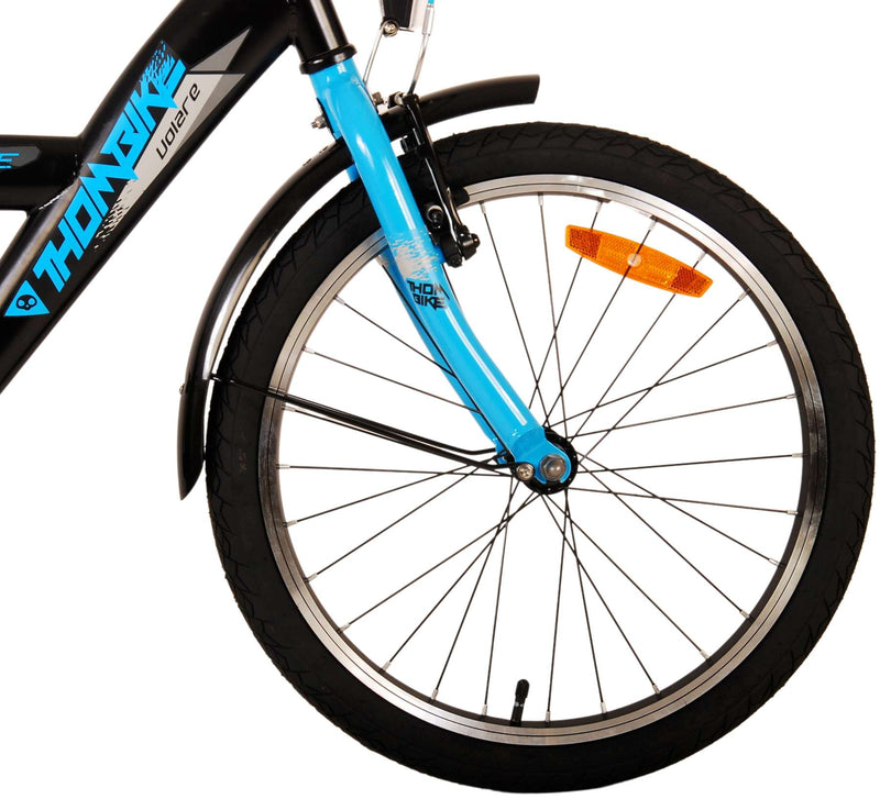 Afbeelding laden in galerijviewer, Volare Thombike Kinderfiets - Jongens - 20 inch - Zwart Blauw
