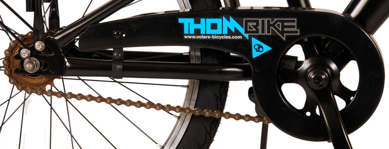 Afbeelding laden in galerijviewer, Volare Thombike Kinderfiets Jongens 20 inch Zwart Blauw Twee Handremmen
