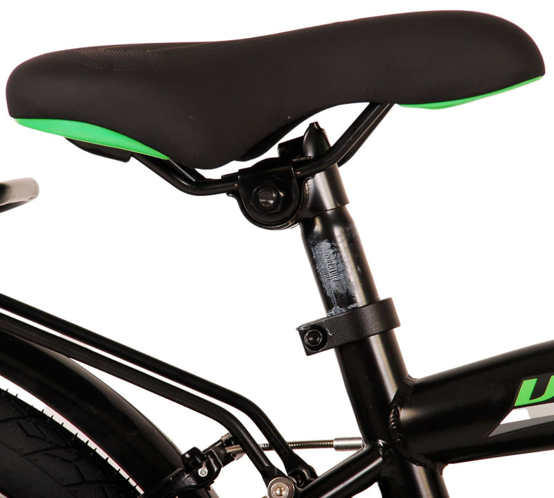 Afbeelding laden in galerijviewer, Volare Thombike Kinderfiets Jongens 20 inch Zwart Groen Twee Handremmen
