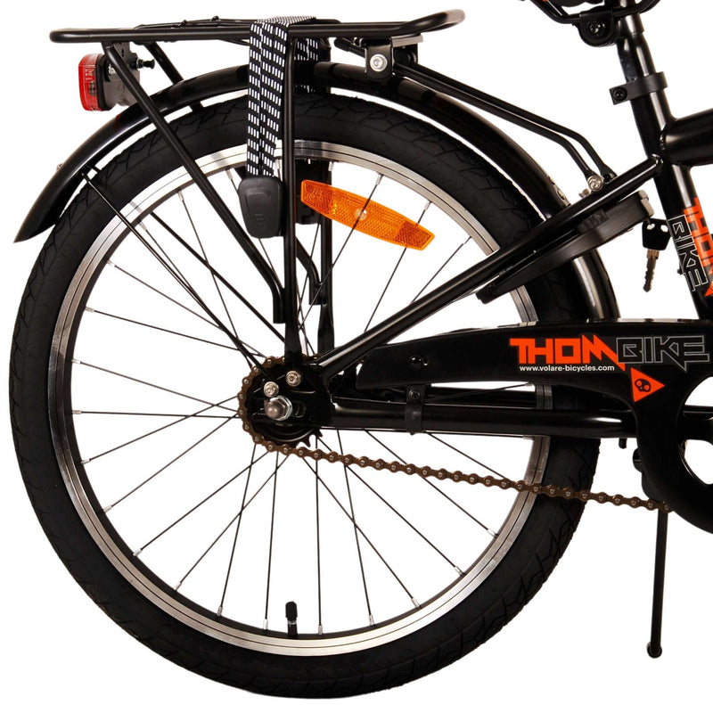 Afbeelding laden in galerijviewer, Volare Thombike Kinderfiets Jongens 20 inch Zwart Oranje
