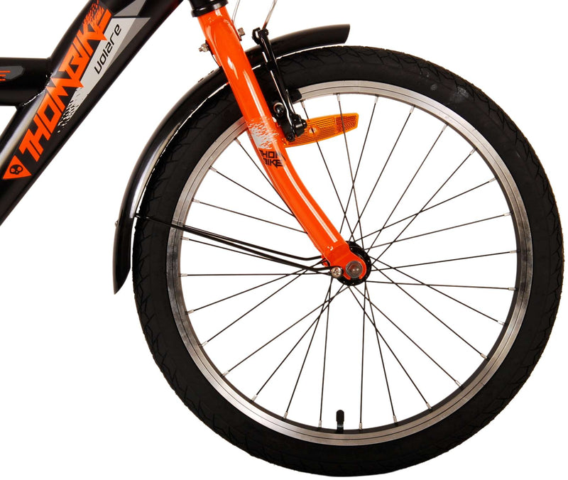Afbeelding laden in galerijviewer, Volare Thombike Kinderfiets Jongens 20 inch Zwart Oranje
