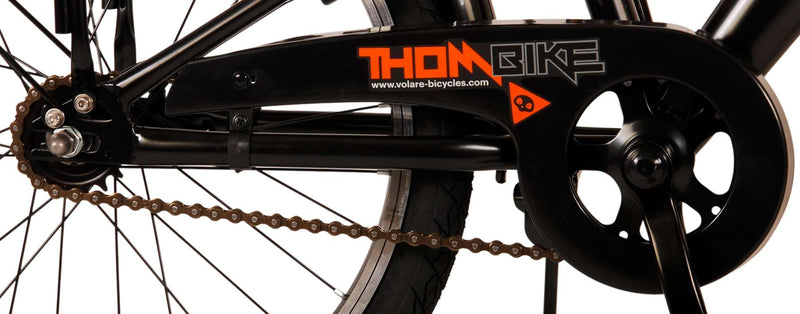 Afbeelding laden in galerijviewer, Volare Thombike Kinderfiets Jongens 20 inch Zwart Oranje

