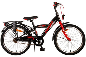 Volare Thombike Kinderfiets Jongens 20 inch Zwart Rood Twee Handremmen