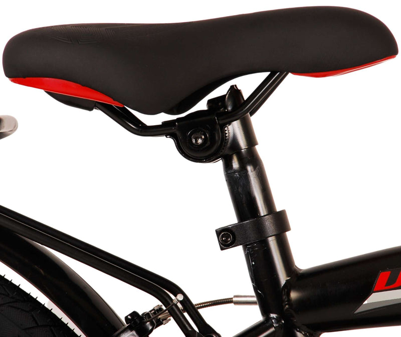 Afbeelding laden in galerijviewer, Volare Thombike Kinderfiets Jongens 20 inch Zwart Rood Twee Handremmen
