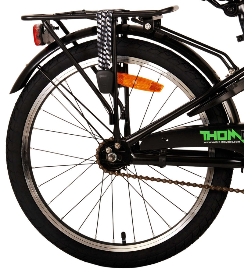 Afbeelding laden in galerijviewer, Volare Thombike Kinderfiets - Jongens - 20 inch - Zwart Groen
